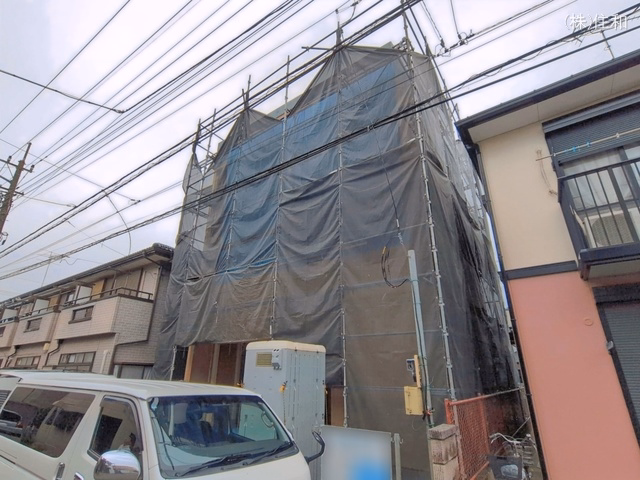 埼玉県富士見市鶴瀬西３丁目の新築戸建て上棟写真 2026年6月3日撮影