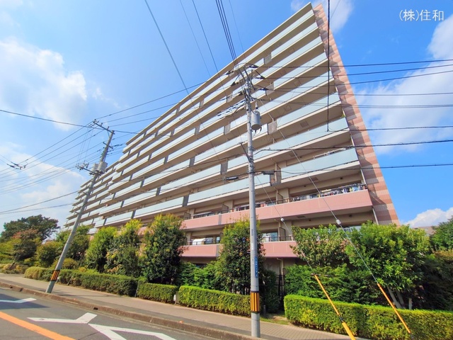 埼玉県志木市柏町１丁目のマンション『志木の杜レジデンス』外観写真 2025年8月25日撮影