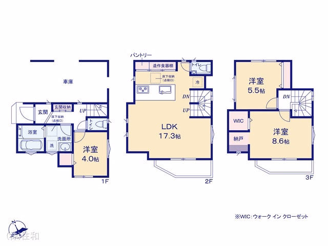 志木市上宗岡1丁目(戸建) 間取図
