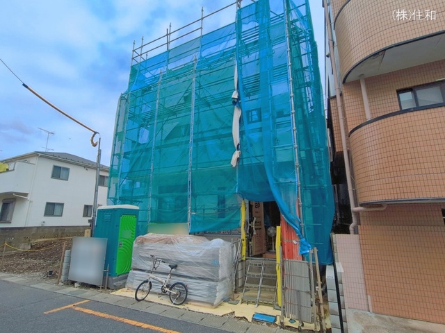 埼玉県志木市本町２丁目の新築戸建てシート写真 2026年6月3日撮影