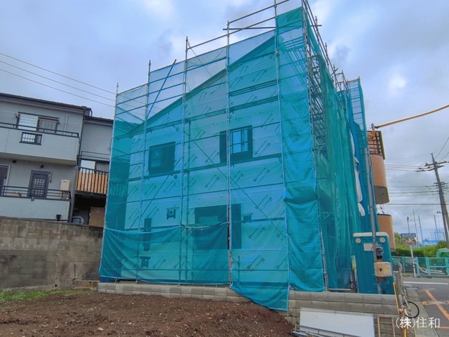 埼玉県志木市本町２丁目の新築戸建てシート写真 2026年6月3日撮影