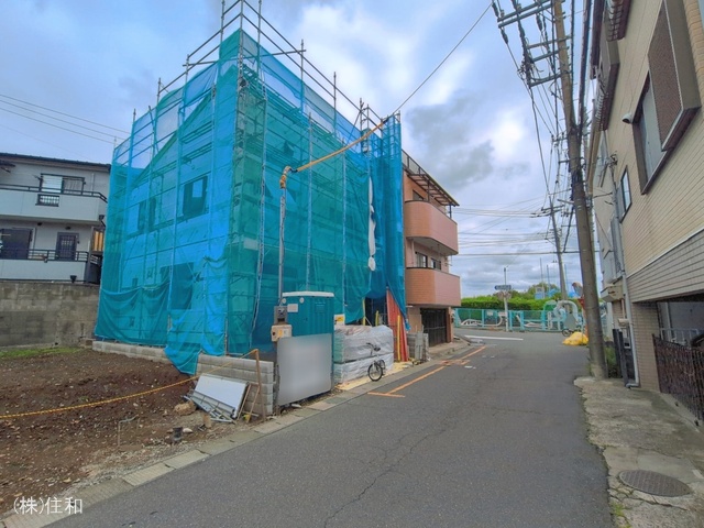 埼玉県志木市本町２丁目の新築戸建てシート写真 2026年6月3日撮影