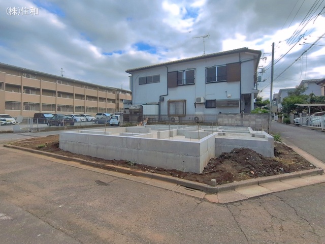 埼玉県入間郡三芳町大字藤久保の新築戸建て基礎写真 2026年6月9日撮影