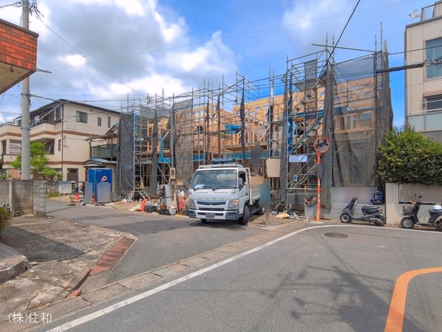 埼玉県志木市中宗岡１丁目の新築戸建て上棟写真 2026年7月7日撮影