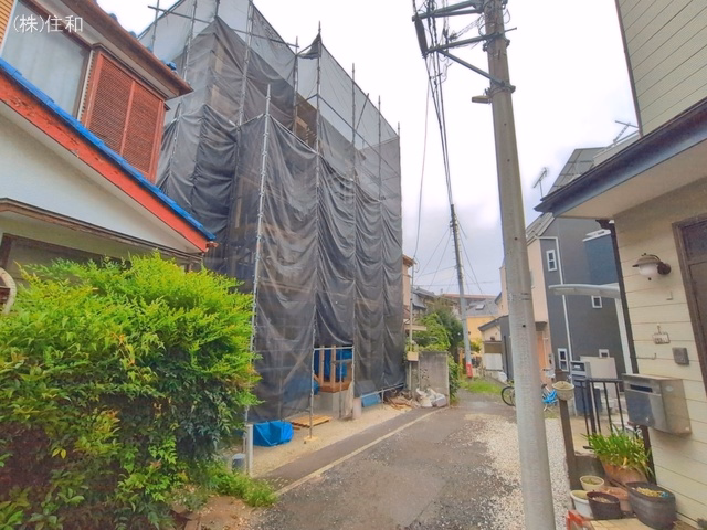 新築戸建て 富士見市鶴瀬東第8期 上棟