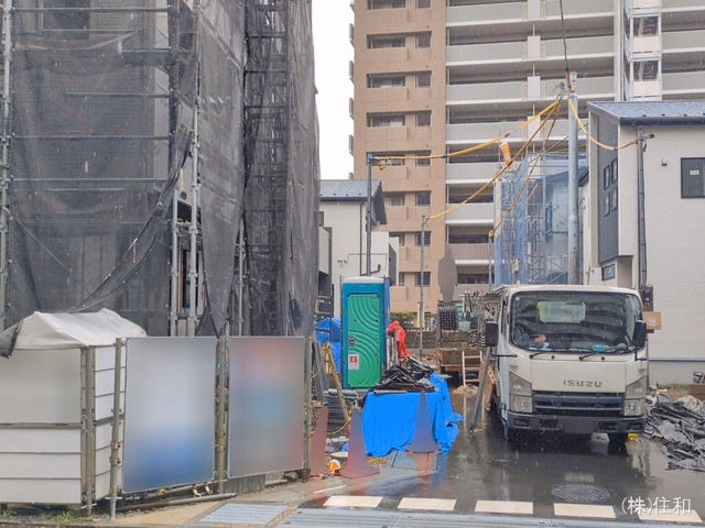 新築戸建て 朝霞市栄町2丁目 3号棟 外構