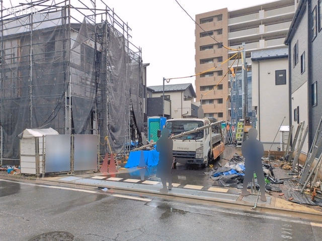 新築戸建て 朝霞市栄町2丁目 3号棟 外構