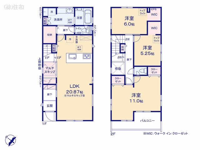ふじみ野市大井2丁目(戸建)03 間取図
