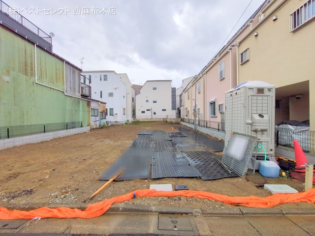 東京都大田区西六郷2丁目の新築戸建て更地・土地写真 2025年5月5日撮影