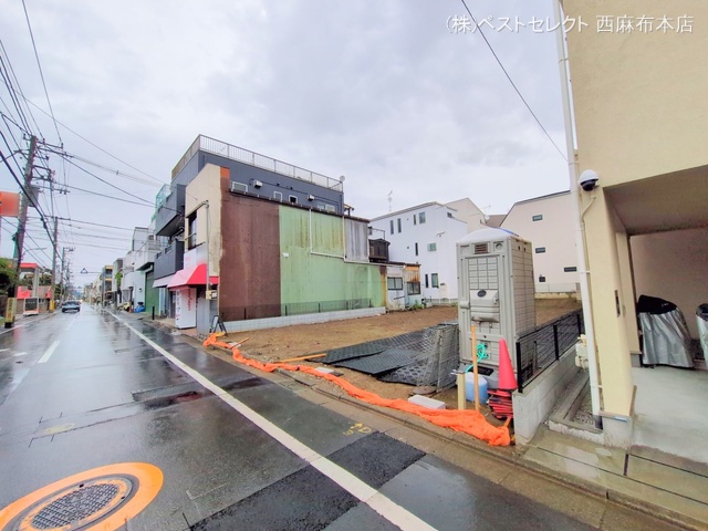 東京都大田区西六郷2丁目の新築戸建て更地・土地写真 2025年5月5日撮影
