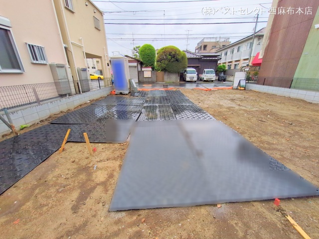東京都大田区西六郷2丁目の新築戸建て更地・土地写真 2025年5月5日撮影