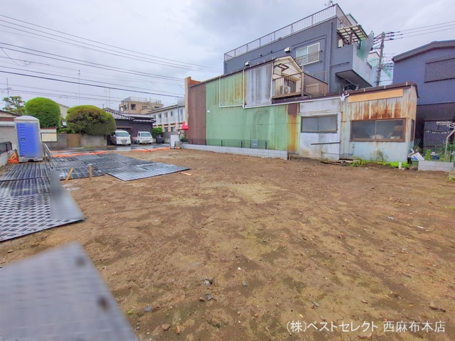 東京都大田区西六郷2丁目の新築戸建て更地・土地写真 2025年5月5日撮影