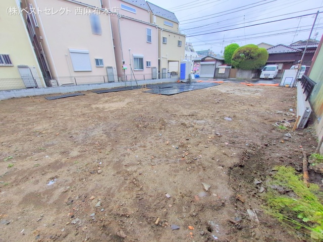 東京都大田区西六郷2丁目の新築戸建て更地・土地写真 2025年5月5日撮影