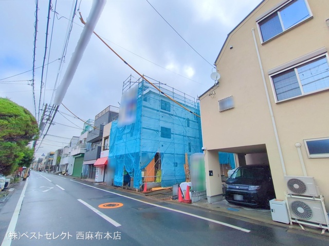 東京都大田区西六郷2丁目の新築戸建てシート写真 2025年6月25日撮影