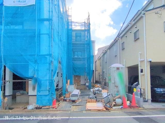 東京都大田区西六郷2丁目の新築戸建てシート写真 2025年7月17日撮影