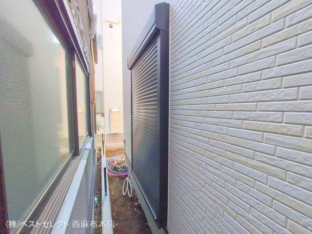 東京都大田区西六郷2丁目の新築戸建て外構写真 2025年8月18日撮影