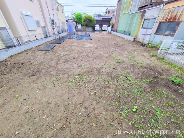 東京都大田区西六郷2丁目の新築戸建て更地・土地写真 2025年5月5日撮影