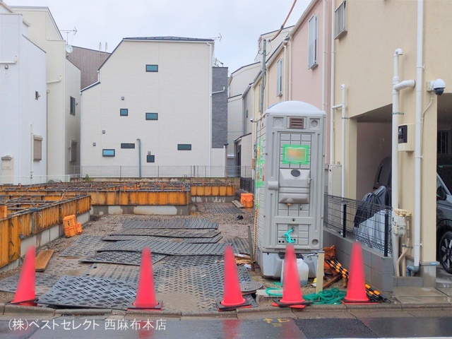 東京都大田区西六郷2丁目の新築戸建て基礎写真 2025年5月29日撮影