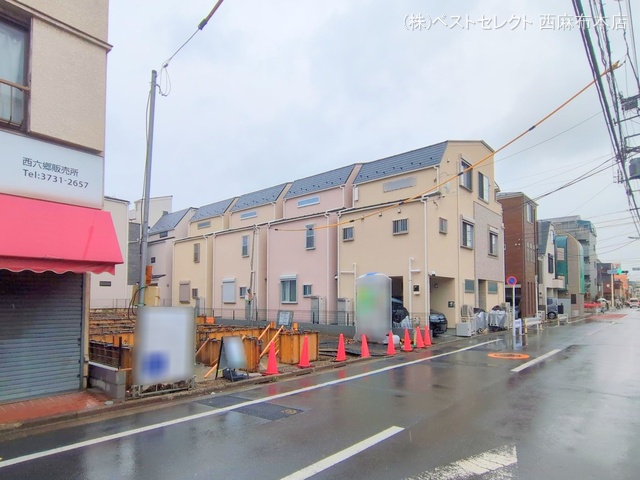 東京都大田区西六郷2丁目の新築戸建て基礎写真 2025年5月29日撮影