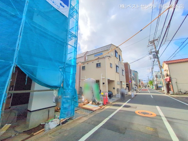 東京都大田区西六郷2丁目の新築戸建て外構写真 2025年7月17日撮影