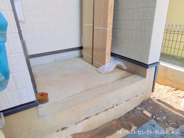 東京都大田区西六郷2丁目の新築戸建て外構写真 2025年7月17日撮影