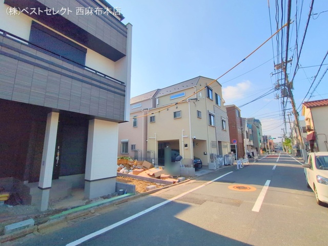 東京都大田区西六郷2丁目の新築戸建て外構写真 2025年8月18日撮影