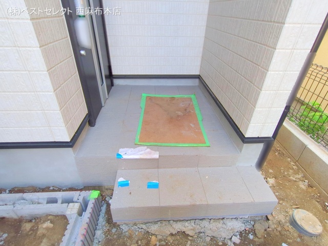 東京都大田区西六郷2丁目の新築戸建て外構写真 2025年8月18日撮影