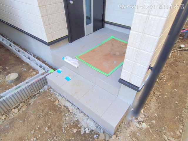 東京都大田区西六郷2丁目の新築戸建て外構写真 2025年8月18日撮影