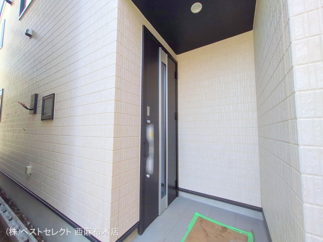 東京都大田区西六郷2丁目の新築戸建て外構写真 2025年8月18日撮影