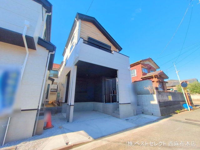 東京都練馬区貫井３丁目の新築戸建て完成写真 2025年12月9日撮影