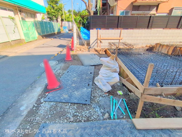 東京都大田区南六郷1丁目の新築戸建て基礎写真 2025年6月16日撮影
