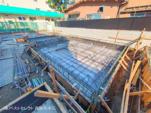 東京都大田区南六郷1丁目の新築戸建て基礎写真 2025年6月16日撮影