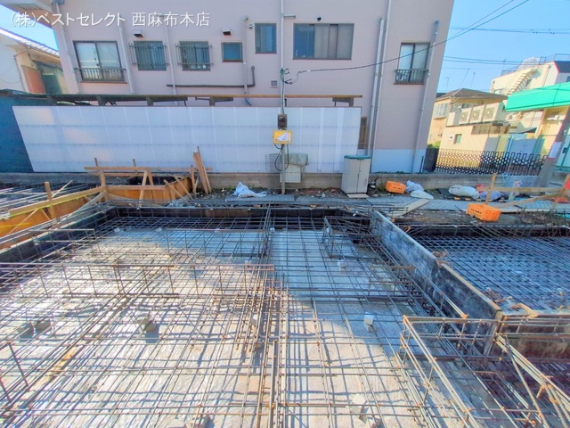 東京都大田区南六郷1丁目の新築戸建て基礎写真 2025年6月16日撮影