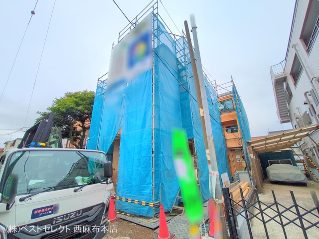 東京都大田区南六郷1丁目の新築戸建て上棟写真 2025年7月10日撮影