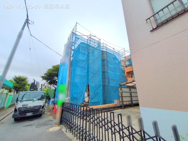東京都大田区南六郷1丁目の新築戸建て上棟写真 2025年7月10日撮影