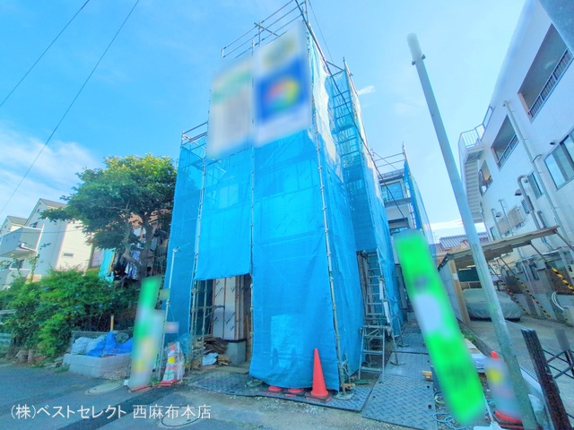 東京都大田区南六郷1丁目の新築戸建てシート写真 2025年8月4日撮影