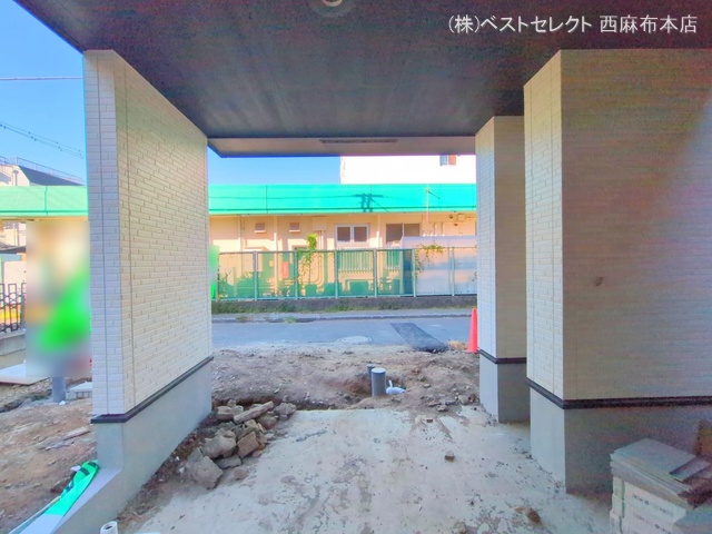 東京都大田区南六郷1丁目の新築戸建て外構写真 2025年9月1日撮影