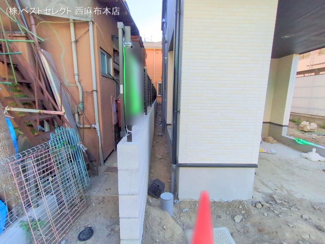 東京都大田区南六郷1丁目の新築戸建て外構写真 2025年9月1日撮影