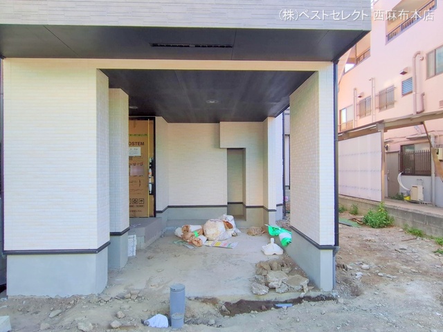 東京都大田区南六郷1丁目の新築戸建て外構写真 2025年9月1日撮影