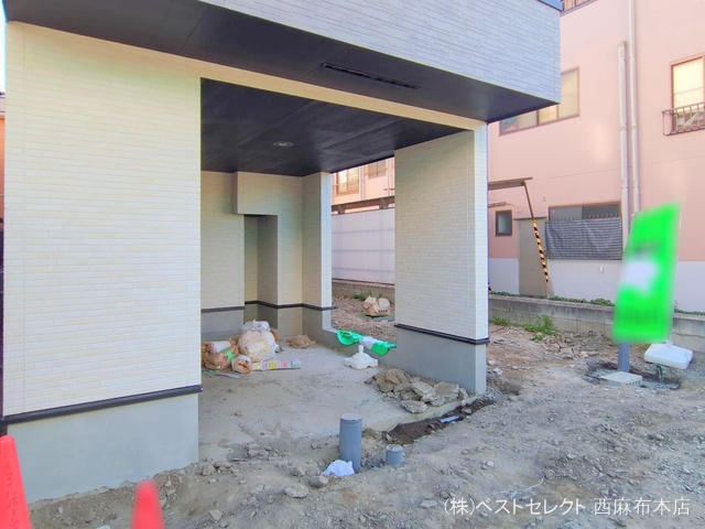 東京都大田区南六郷1丁目の新築戸建て外構写真 2025年9月1日撮影