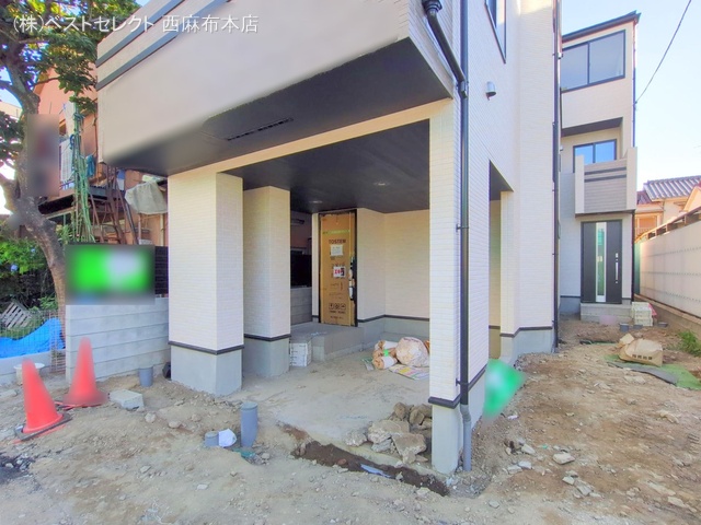 東京都大田区南六郷1丁目の新築戸建て外構写真 2025年9月1日撮影