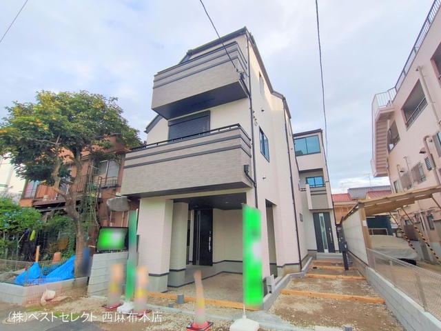 東京都大田区南六郷1丁目の新築戸建て外構写真 2025年10月5日撮影