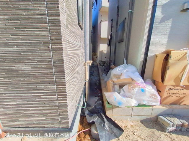 東京都大田区中央7丁目の新築戸建て外構写真 2025年9月23日撮影