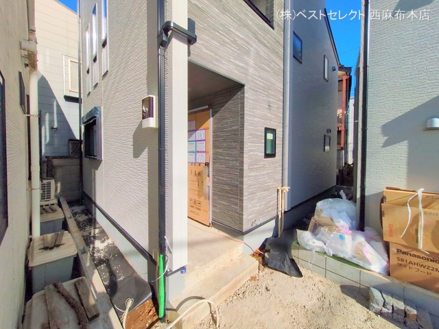 東京都大田区中央7丁目の新築戸建て外構写真 2025年9月23日撮影