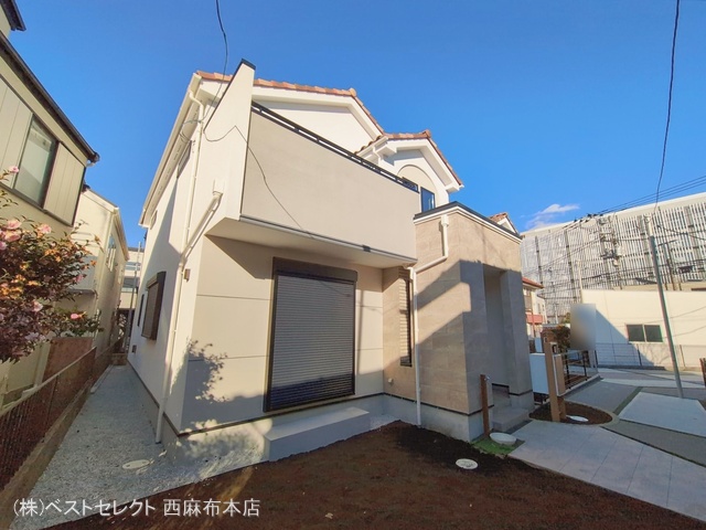 東京都世田谷区砧７丁目の新築戸建て完成写真 2026年1月13日撮影