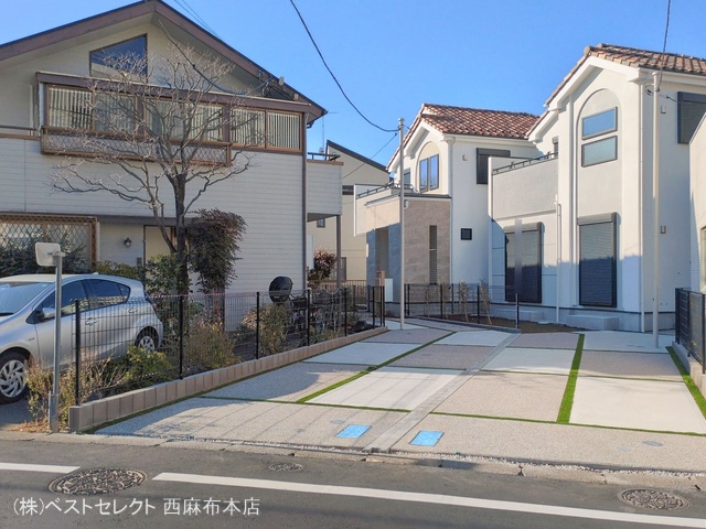 東京都世田谷区砧７丁目の新築戸建て完成写真 2026年1月13日撮影