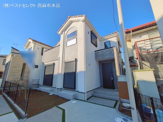 東京都世田谷区砧７丁目の新築戸建て完成写真 2026年1月13日撮影