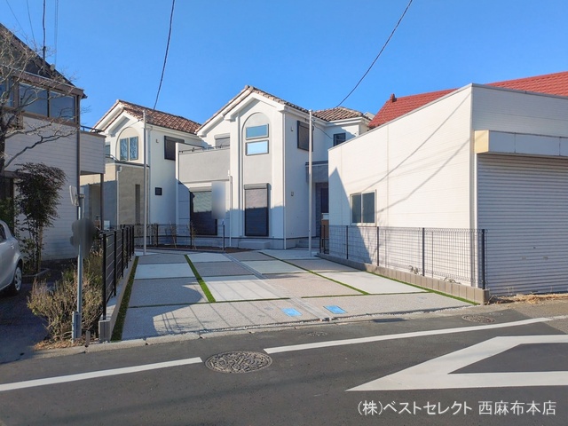 東京都世田谷区砧７丁目の新築戸建て完成写真 2026年1月13日撮影