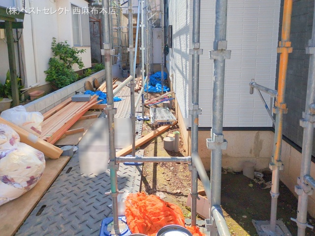 東京都大田区南久が原2丁目の新築戸建て外構写真 2025年9月23日撮影