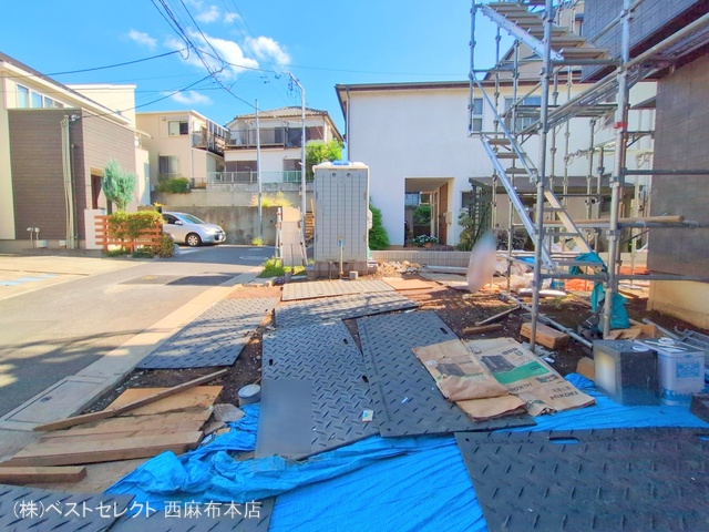 東京都大田区南久が原2丁目の新築戸建て外構写真 2025年9月23日撮影